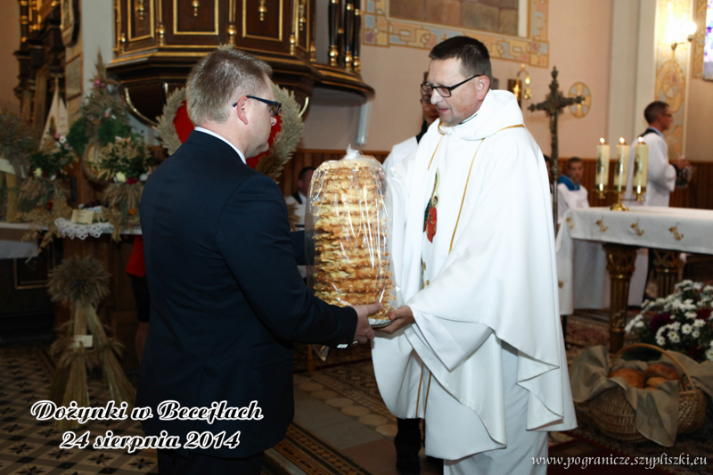 Dożynki Parafialno-Gminne w Becejłach
                            2014